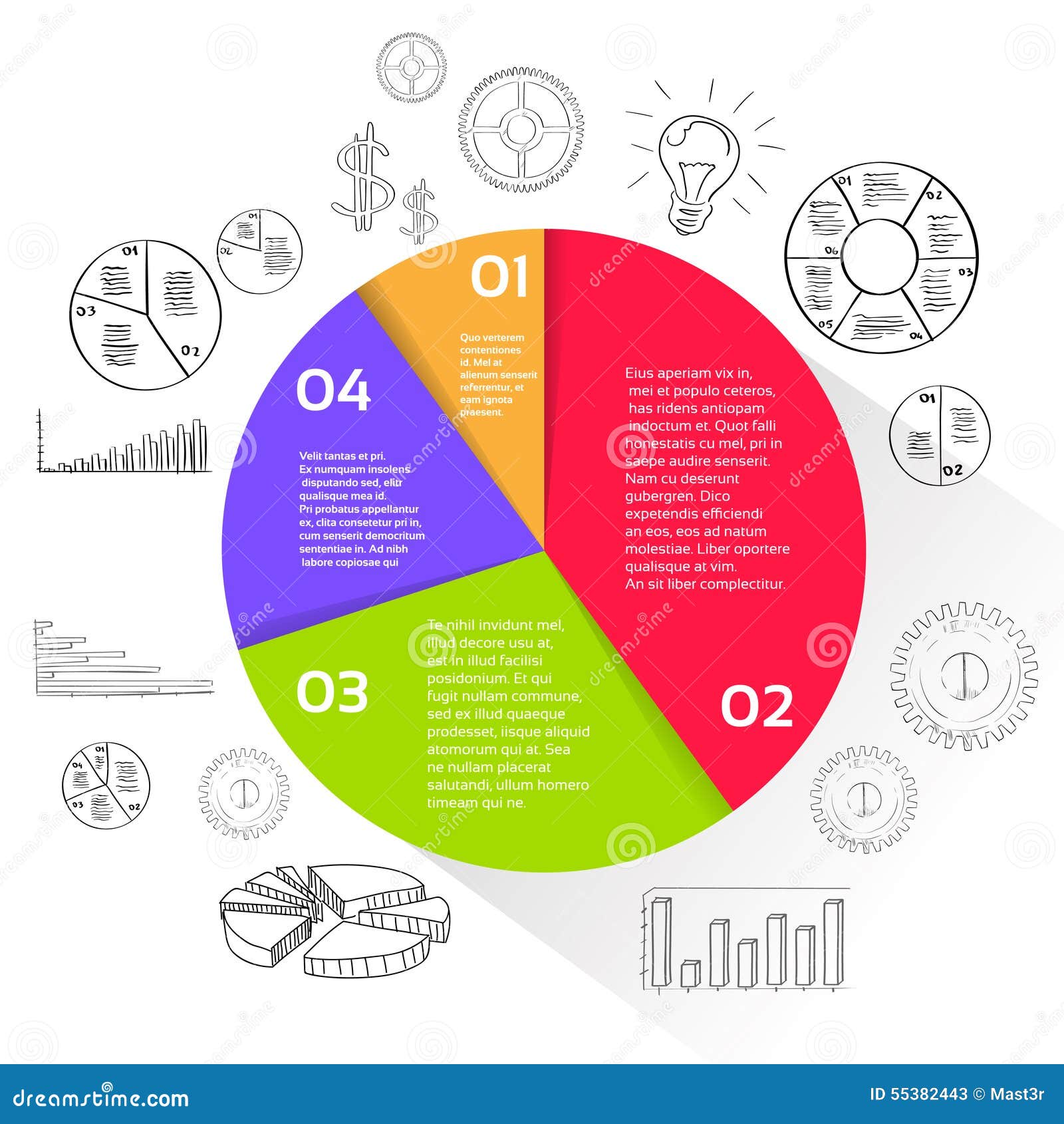 How To Draw A Pie Chart By Hand