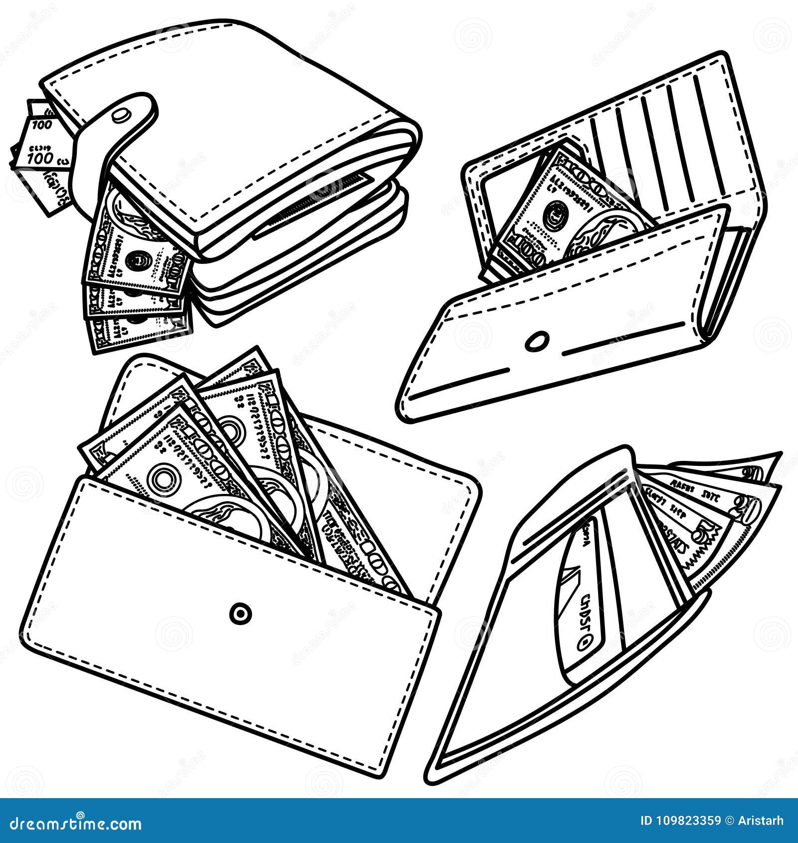 Finance vector drawing stock vector. Illustration of coin - 109823359