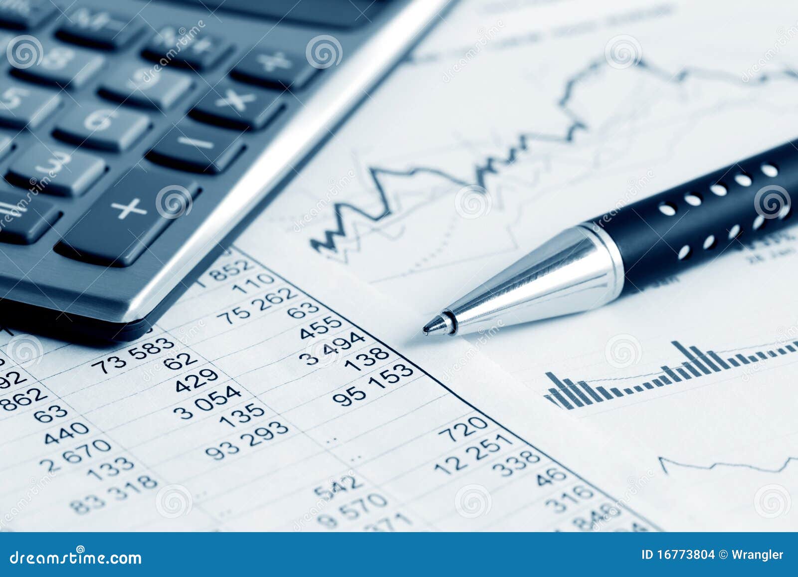 financial accounting stock market graphs charts