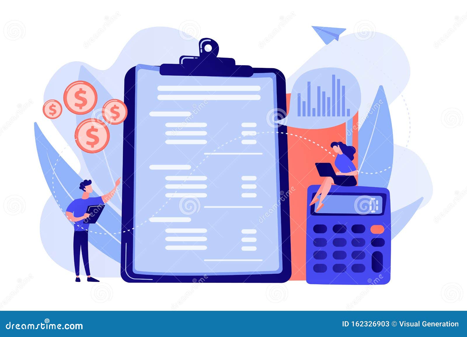 income statement concept  .