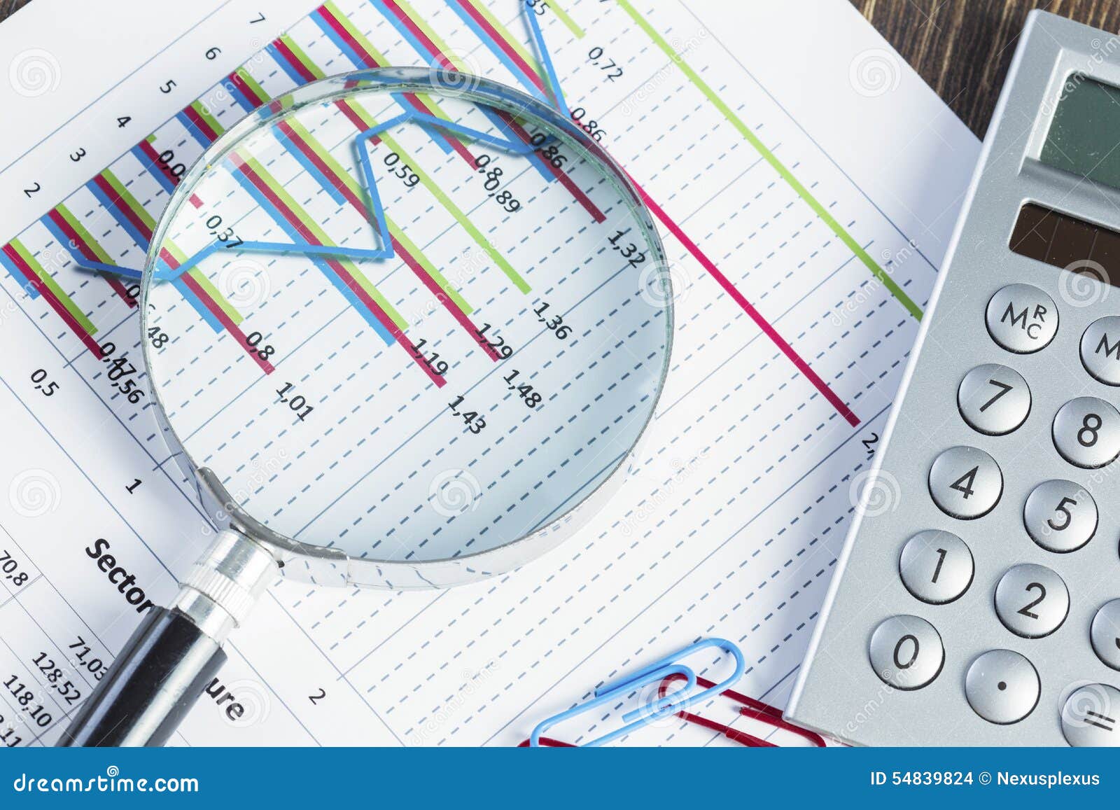 Financial analytics stock photo. Image of company, chart - 54839824