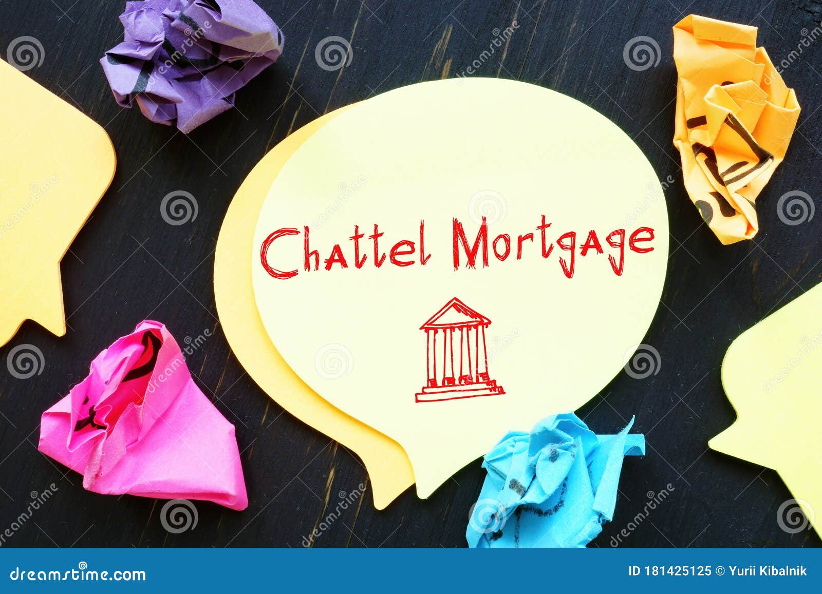 A chattel mortgage