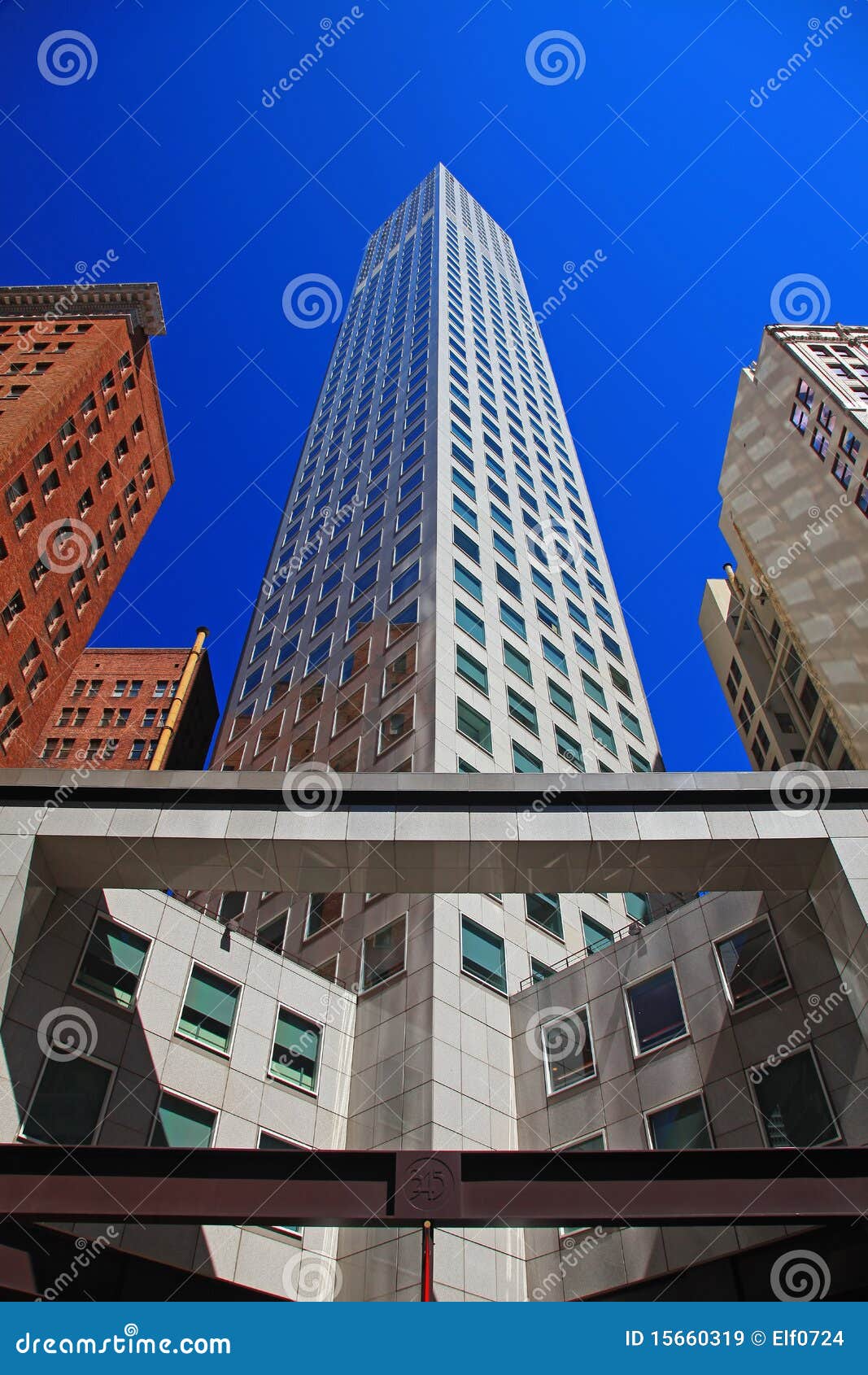 Financial District of San Francisco Stock