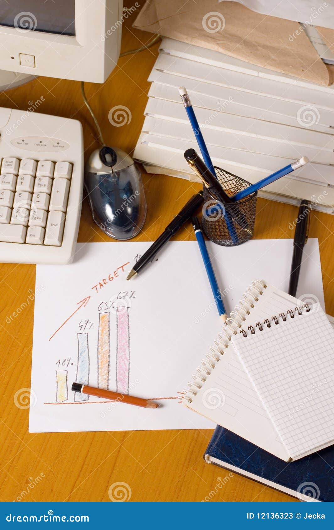 Financial graph stock image. Image of conceptual, graph 12136323