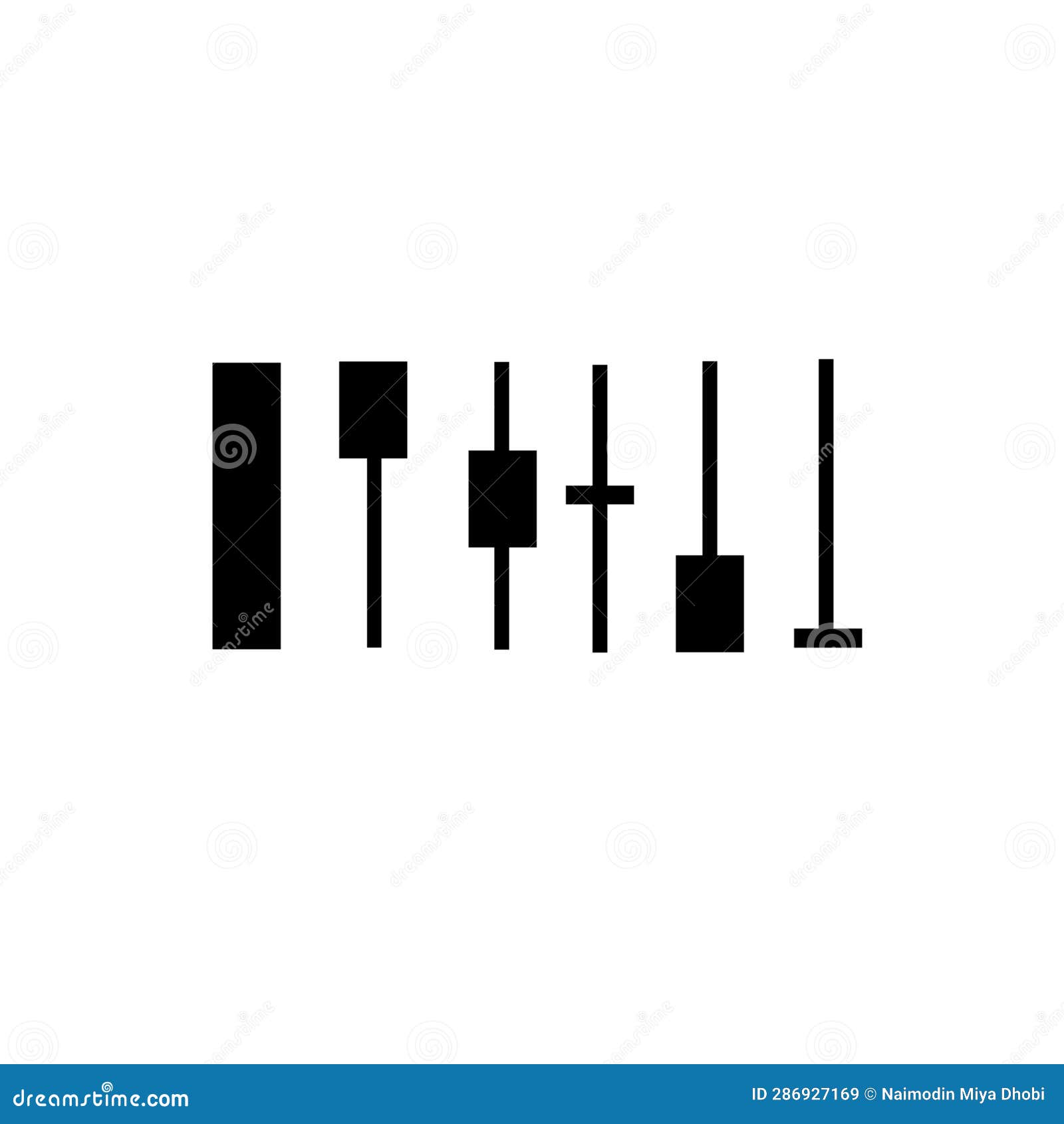 Financial Graph with Up Trend Line Candlestick Chart in Stock Market