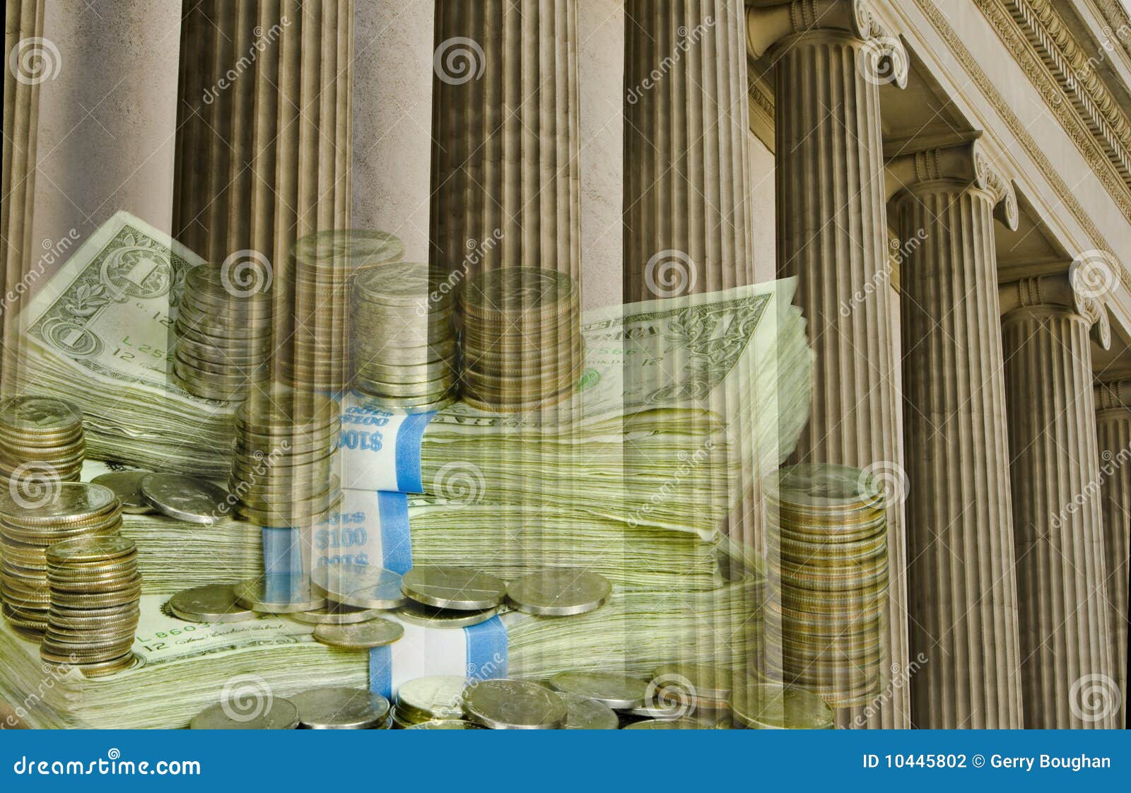 financial institution with u.s. currency