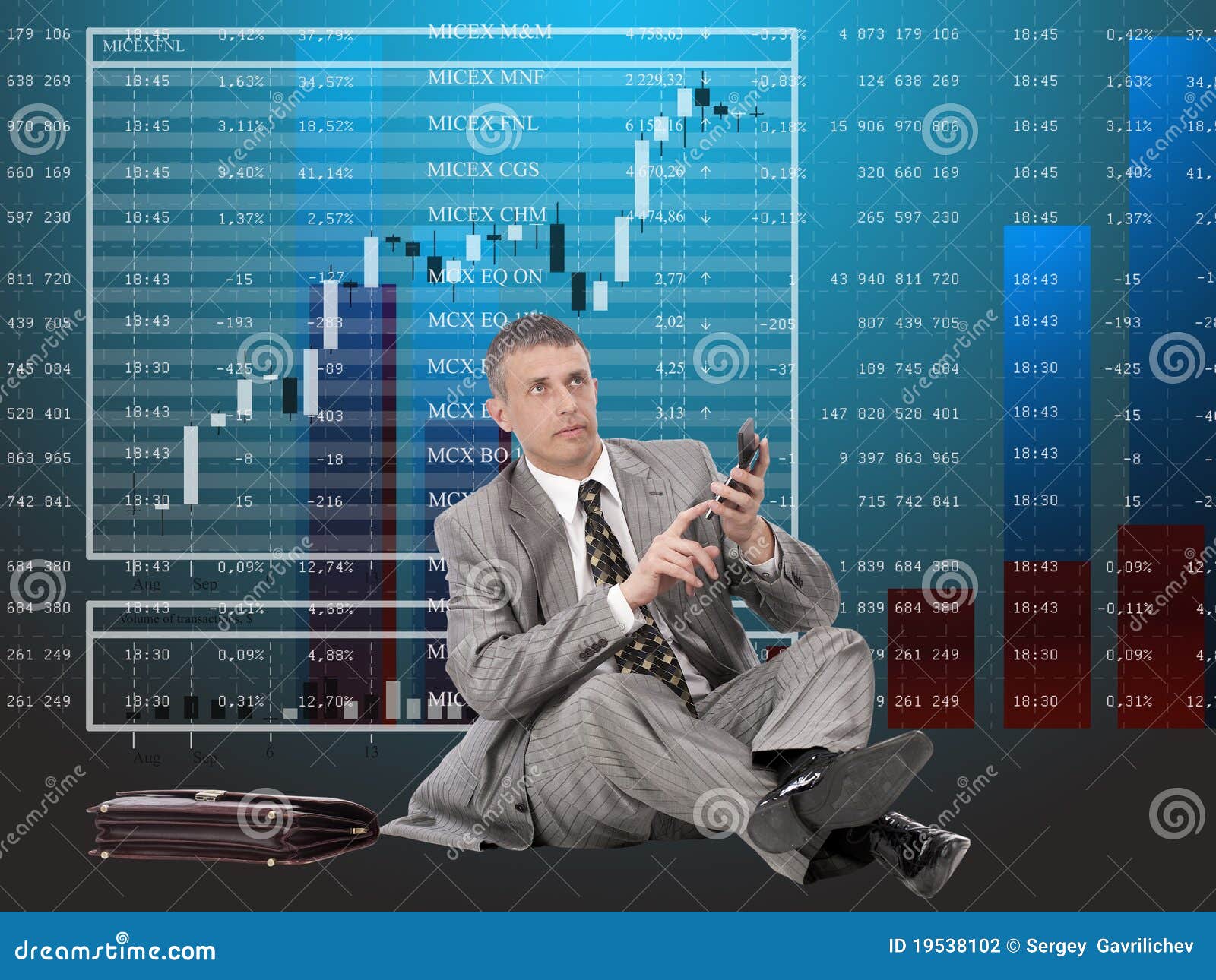 Financial investments editorial photography. Image of electronic 19538102