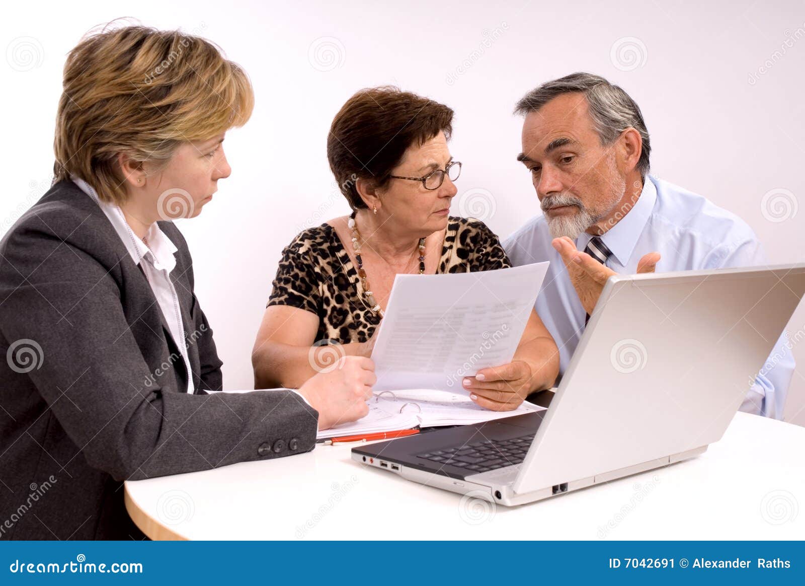 Financial planner stock image. Image of insurance, expert 7042691