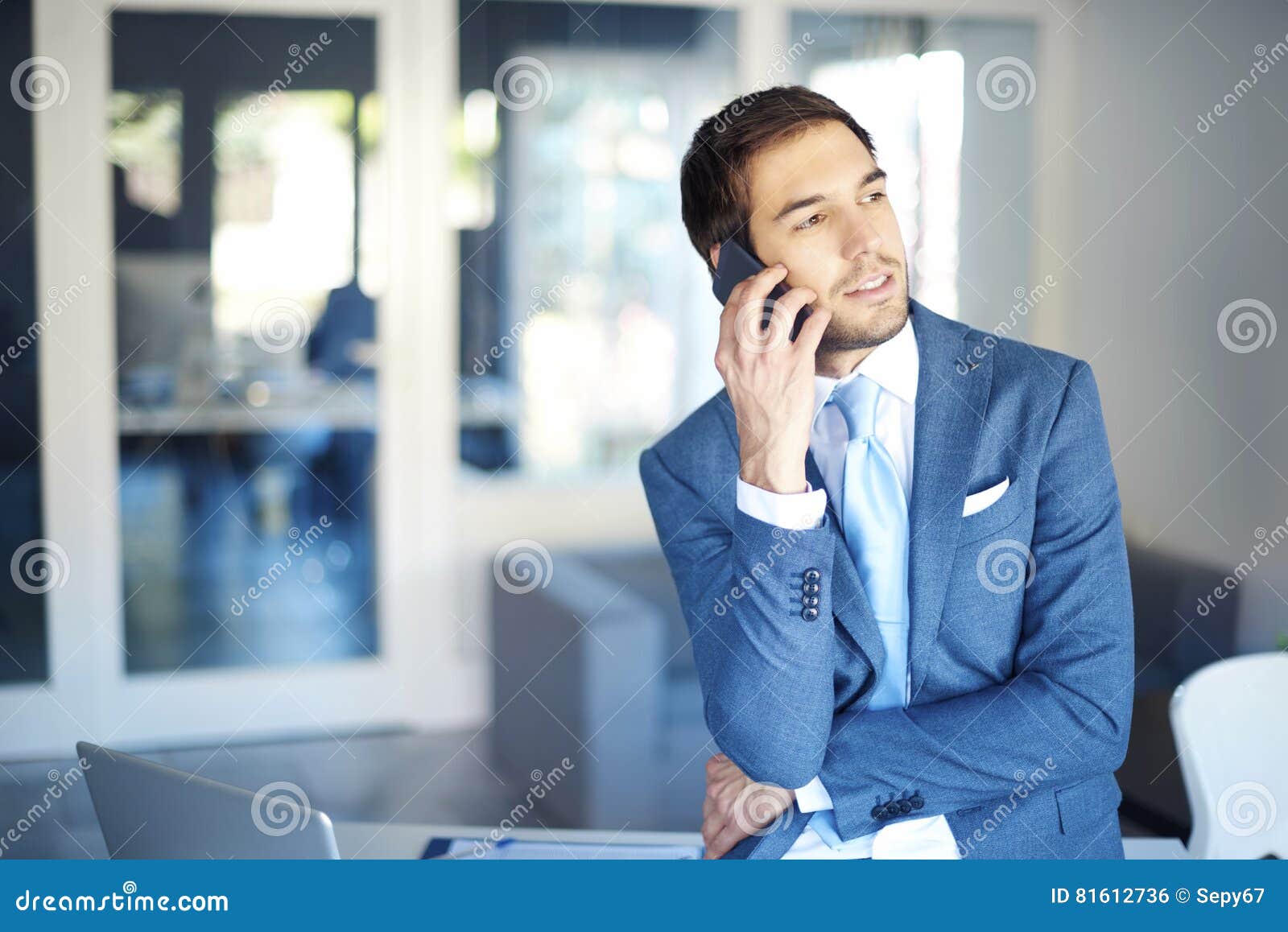 Financial Professional Man in the Office Stock Photo - Image of manager ...