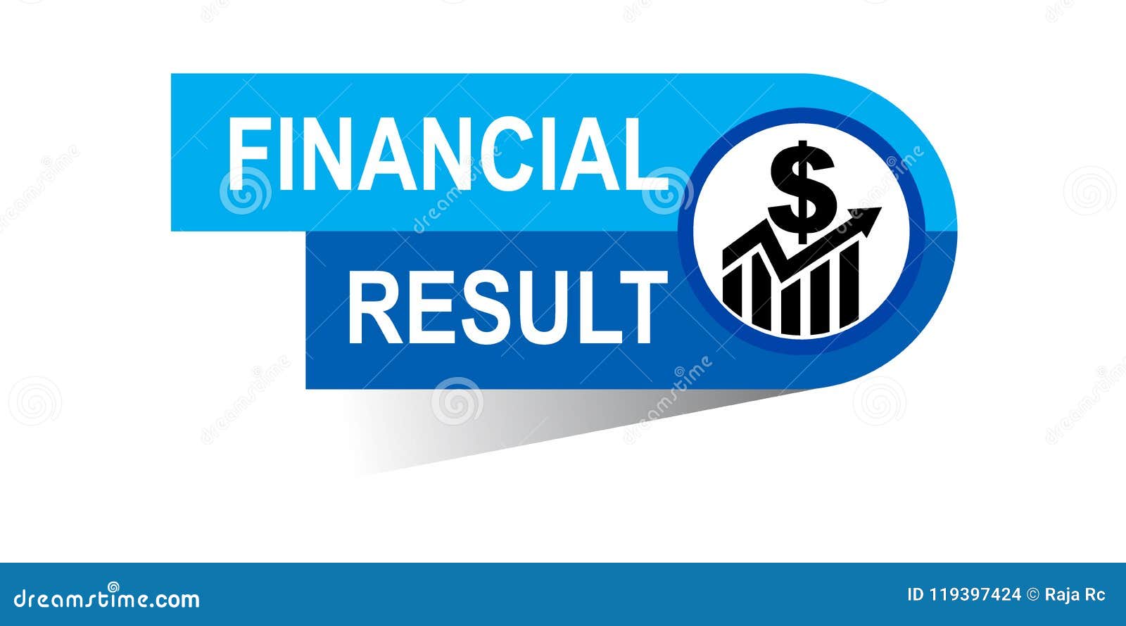 financial result banner