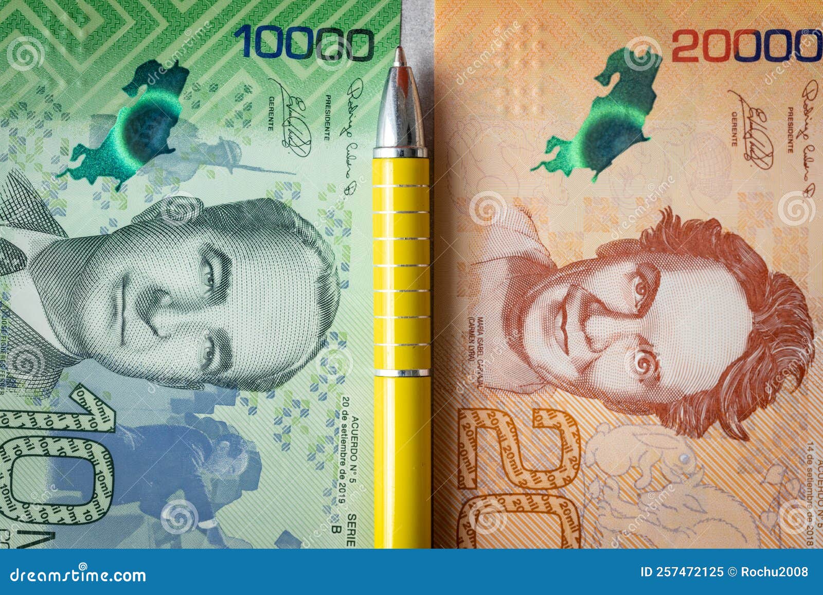 Financial Settlements In Costa Rica Concept Banknotes 10 And 20 financial-settlements-in-costa-rica-concept-banknotes-10-and-20