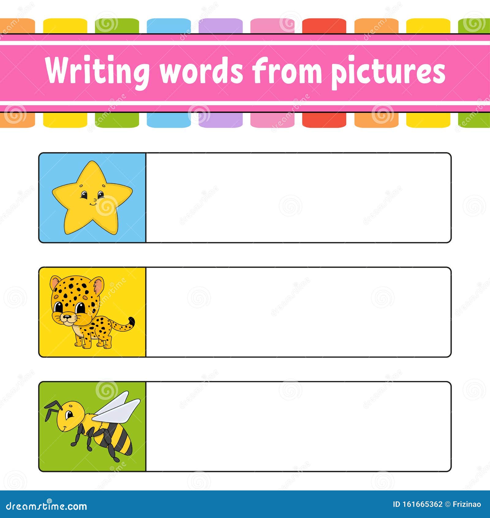Find the Correct Answer. Draw a Line. Learning Words. Education Developing  Worksheet. Activity Page for Study English Stock Vector - Illustration of  game, attentiveness: 161665362