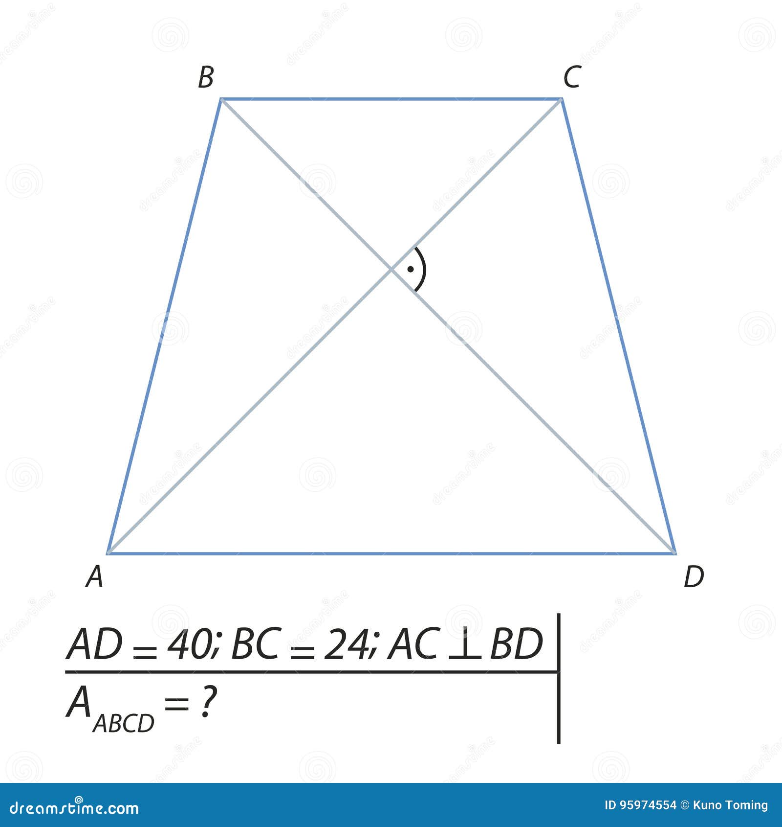What Is The Area Of Trapezoid Abcd