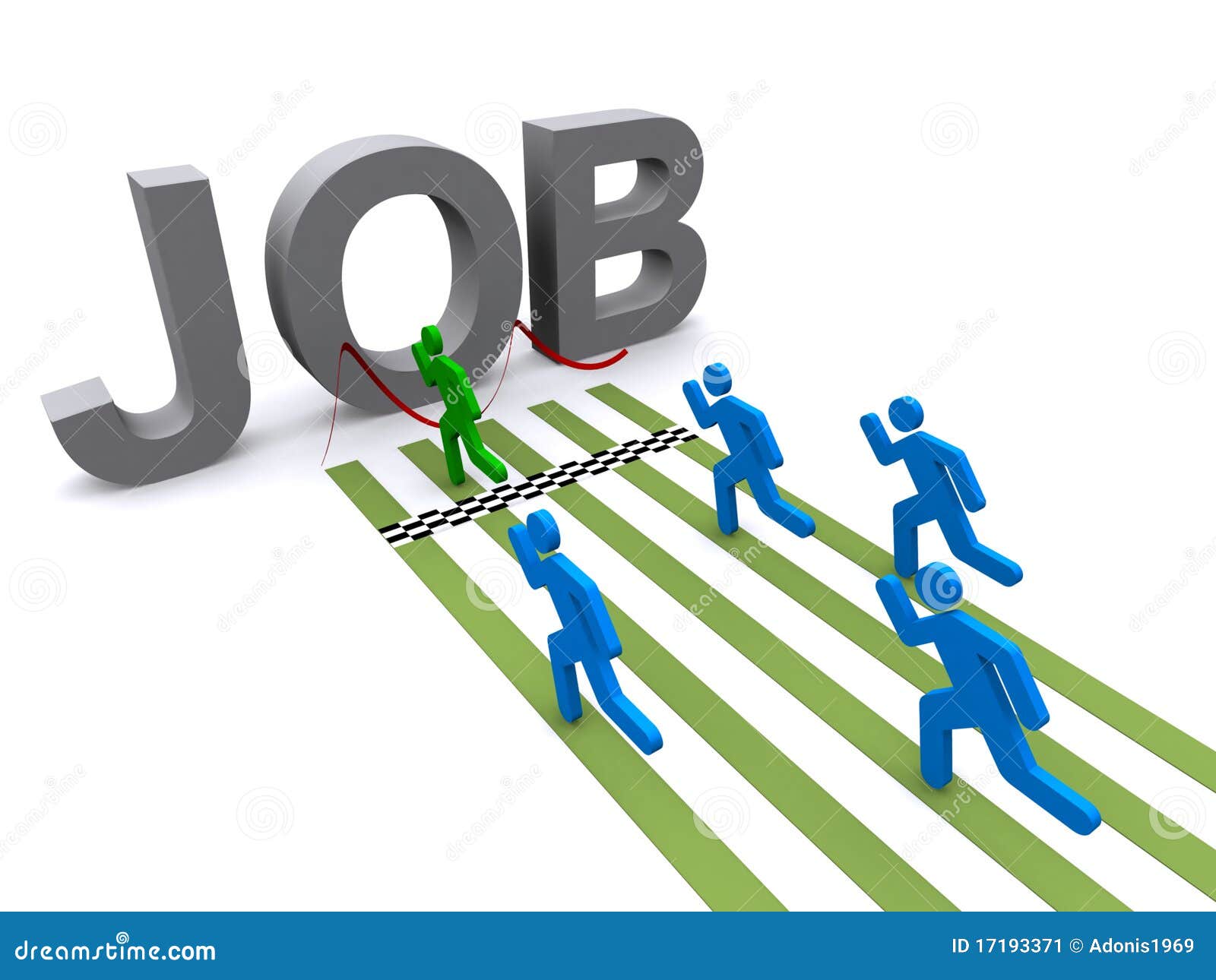 Finding A Job Stock Image - Image: 17193371