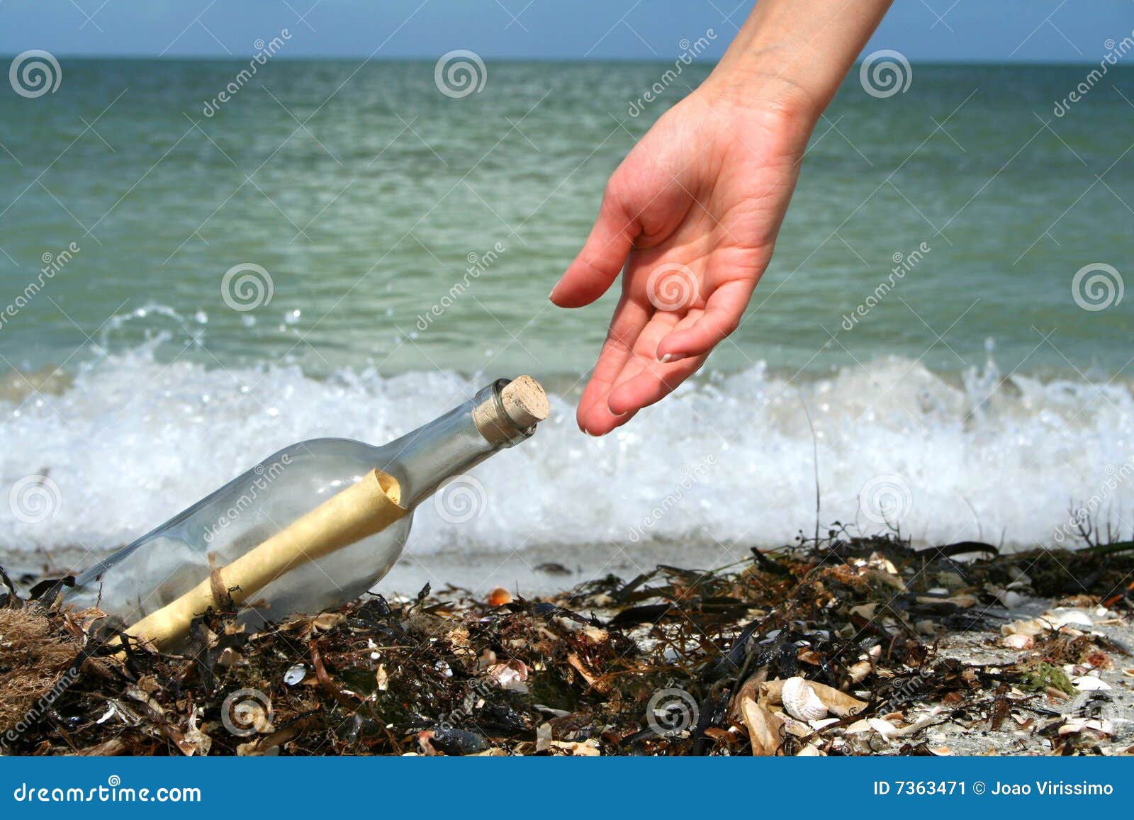 finding a message in a bottle