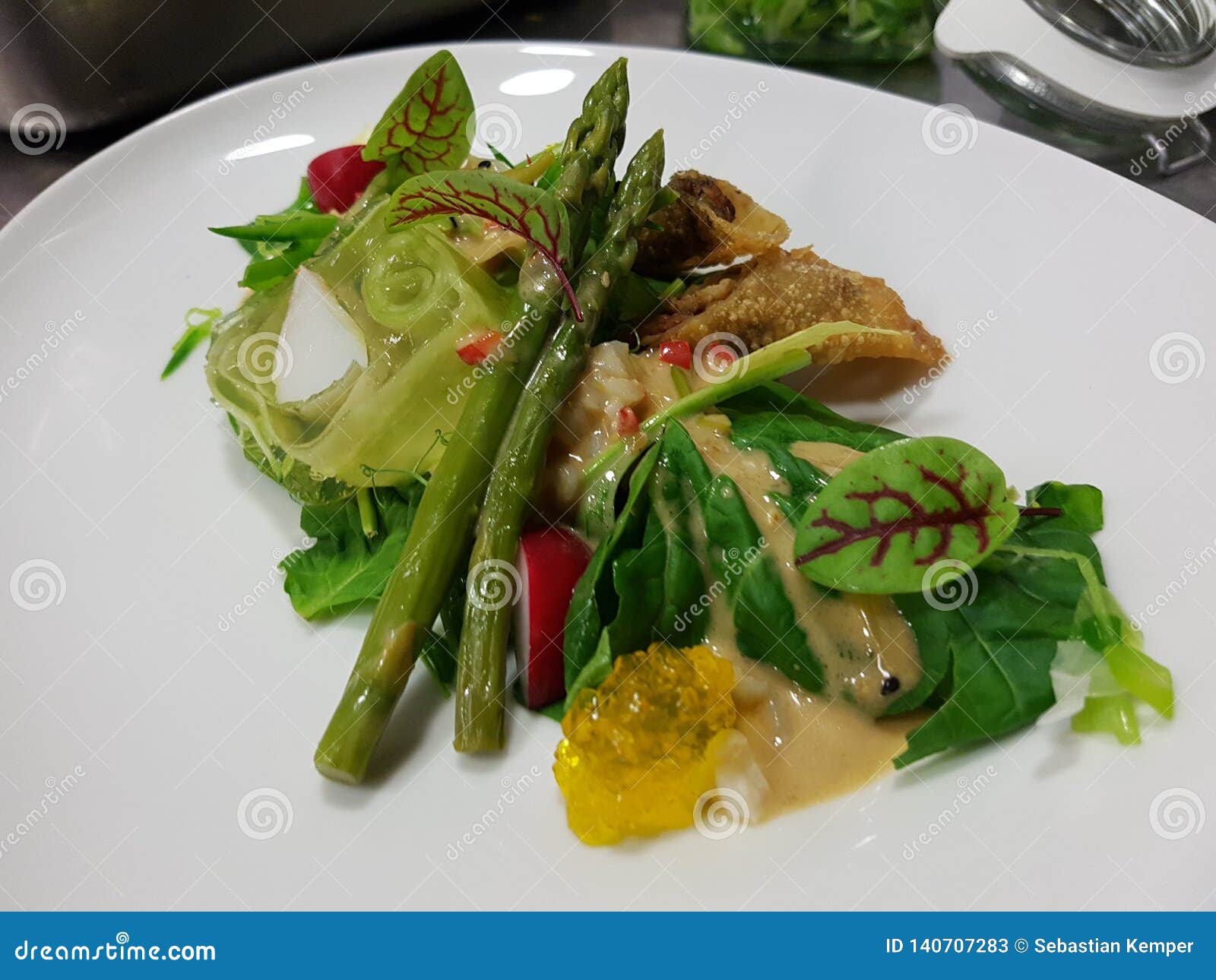 Gourmet Food Restaurant stock image. Image of dining 140707283