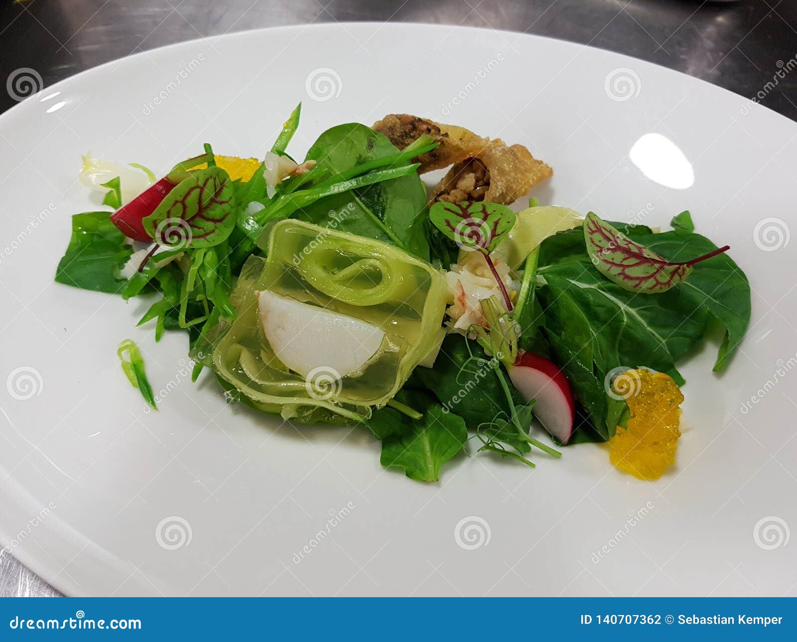 Gourmet Food Restaurant stock photo. Image of plate 140707362