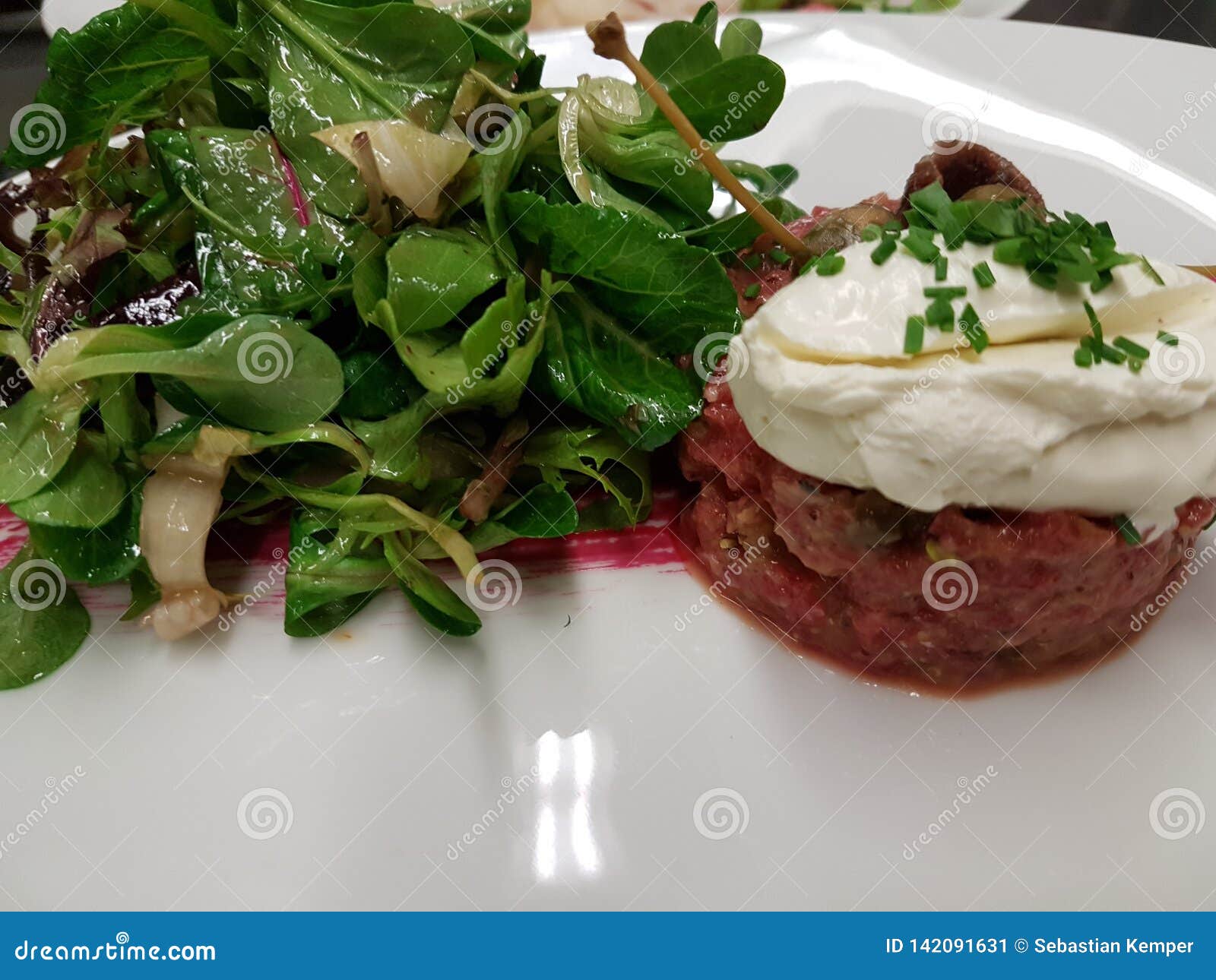 Fine Dining Restaurant Food Handmade Stock Image Image of fine, food