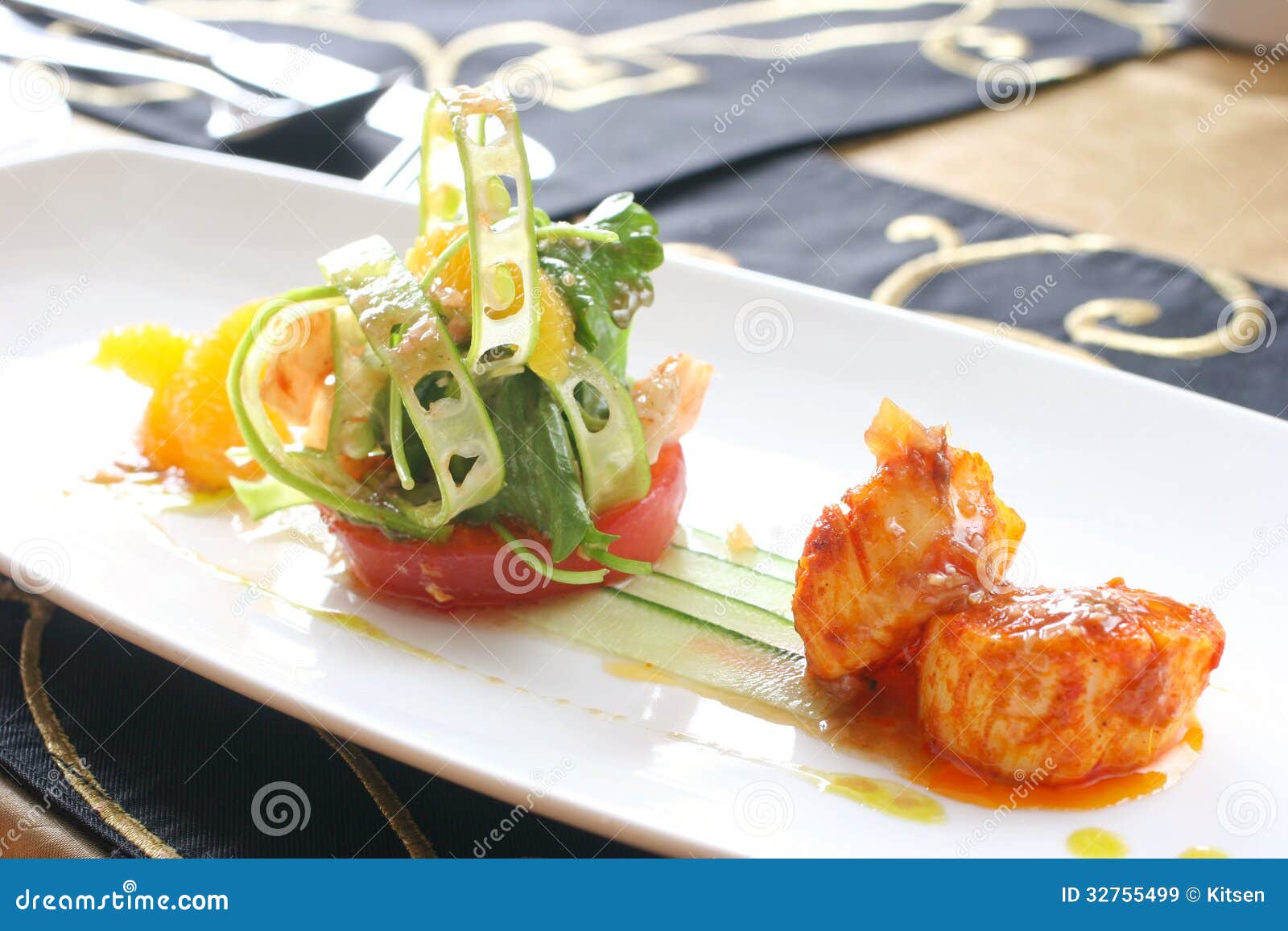 Plate of fine dining meal royalty free stock photography image ... Dining
