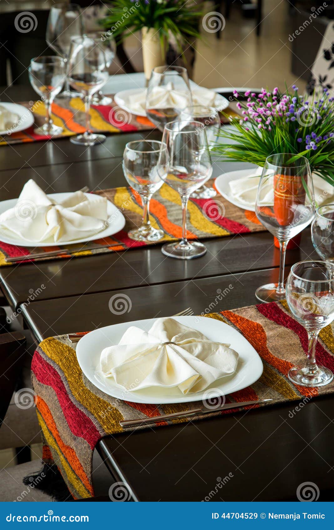Fine Dinning stock image. Image of elegant, cafe, celebration - 44704529