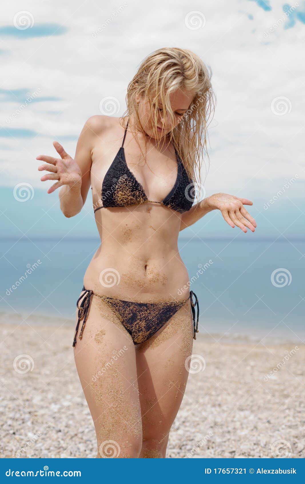 Timid Nude Beach Girl Timid Nude Beach Girl