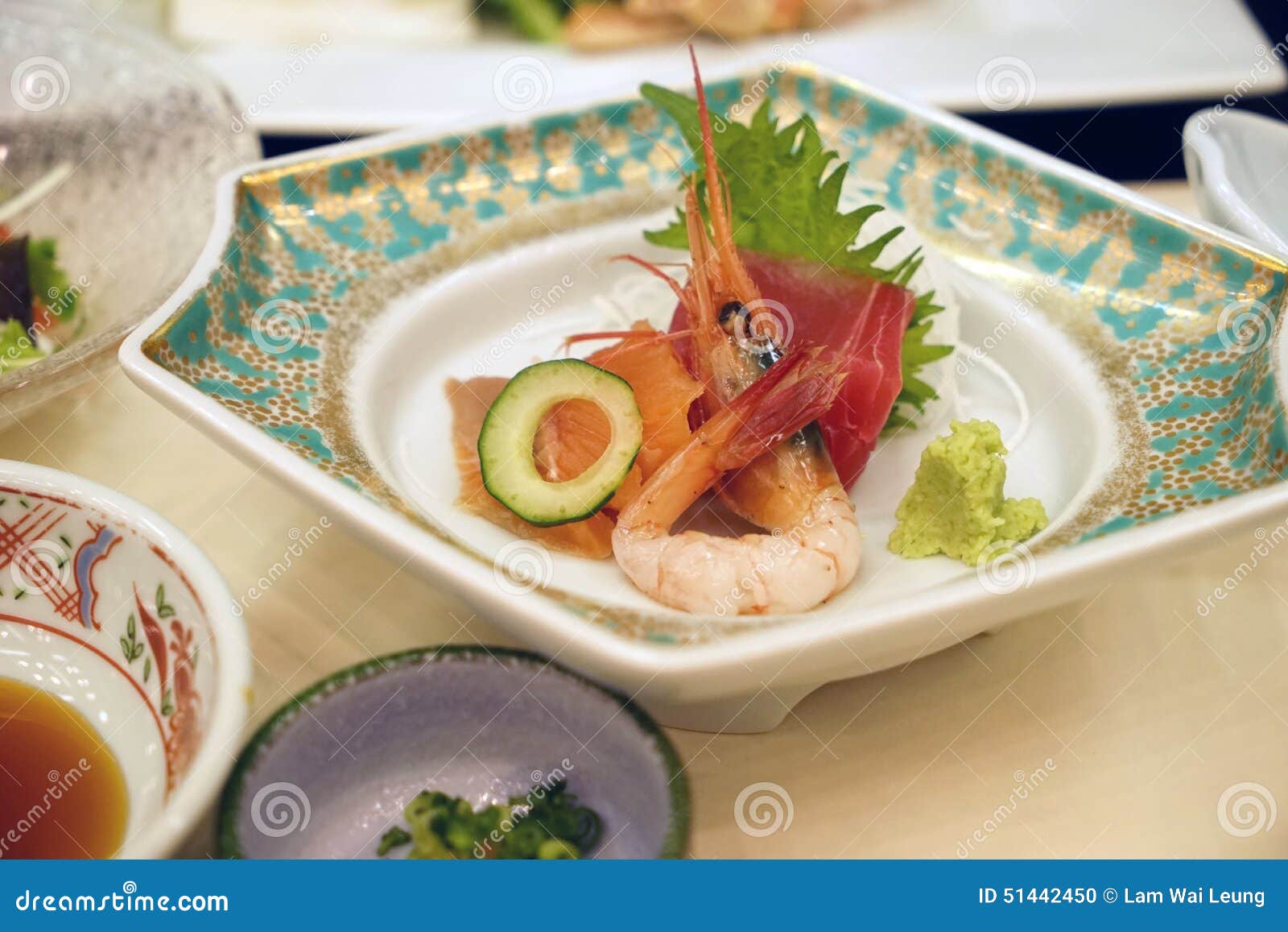 Fine Japanese food stock photo. Image of japan, glass 51442450