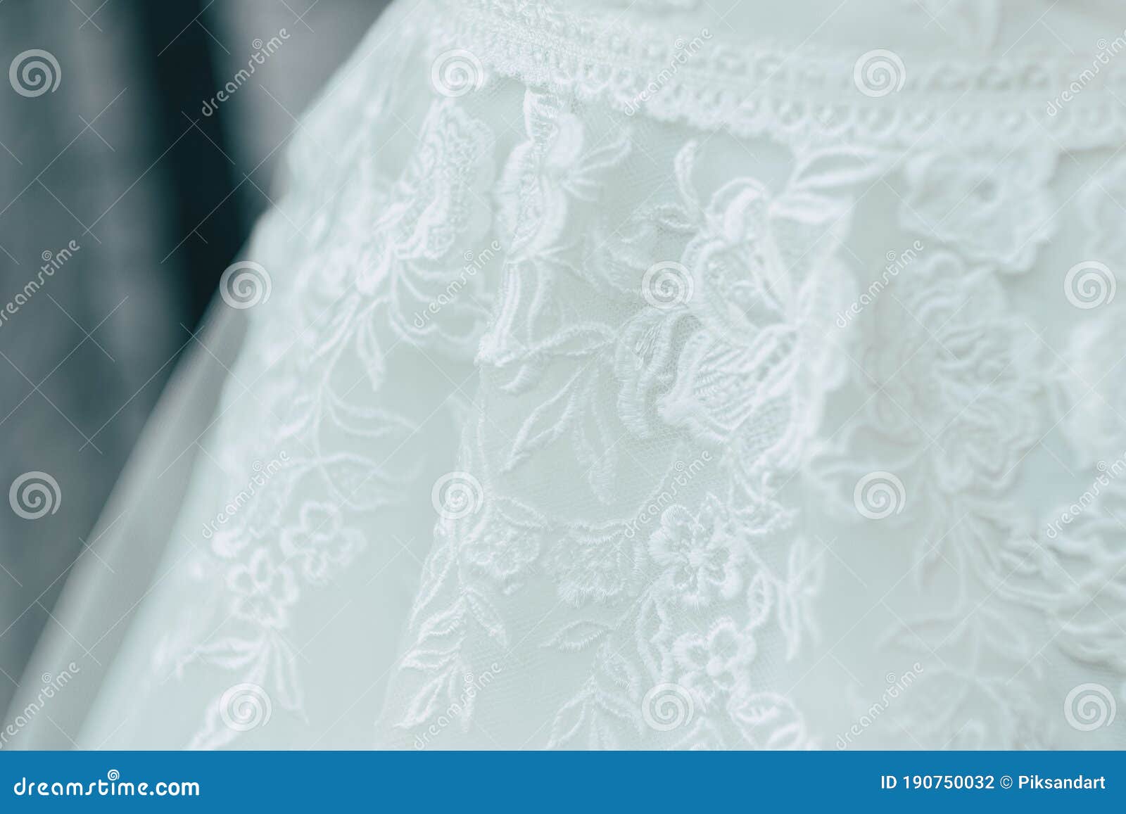 Fine Lace on a Wedding Dress Stock Photo - Image of romantic, dress ...
