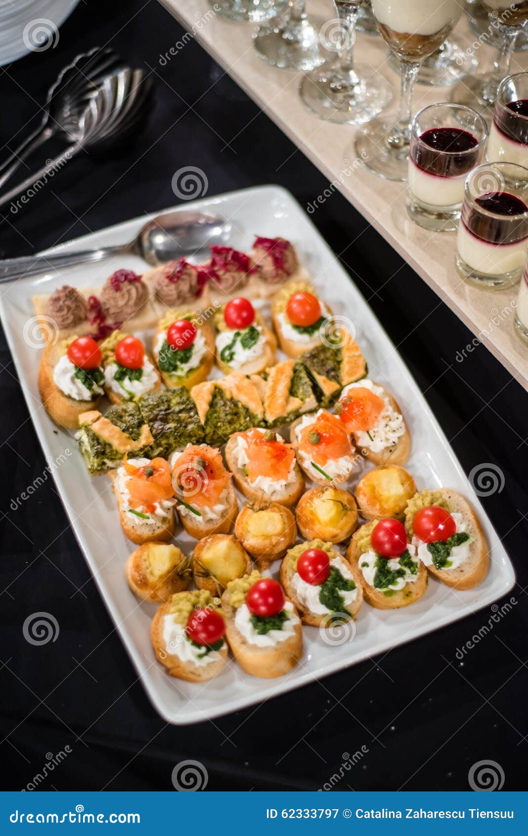 Finger-food, buffet stock image. Image of cheese, plates - 62333797