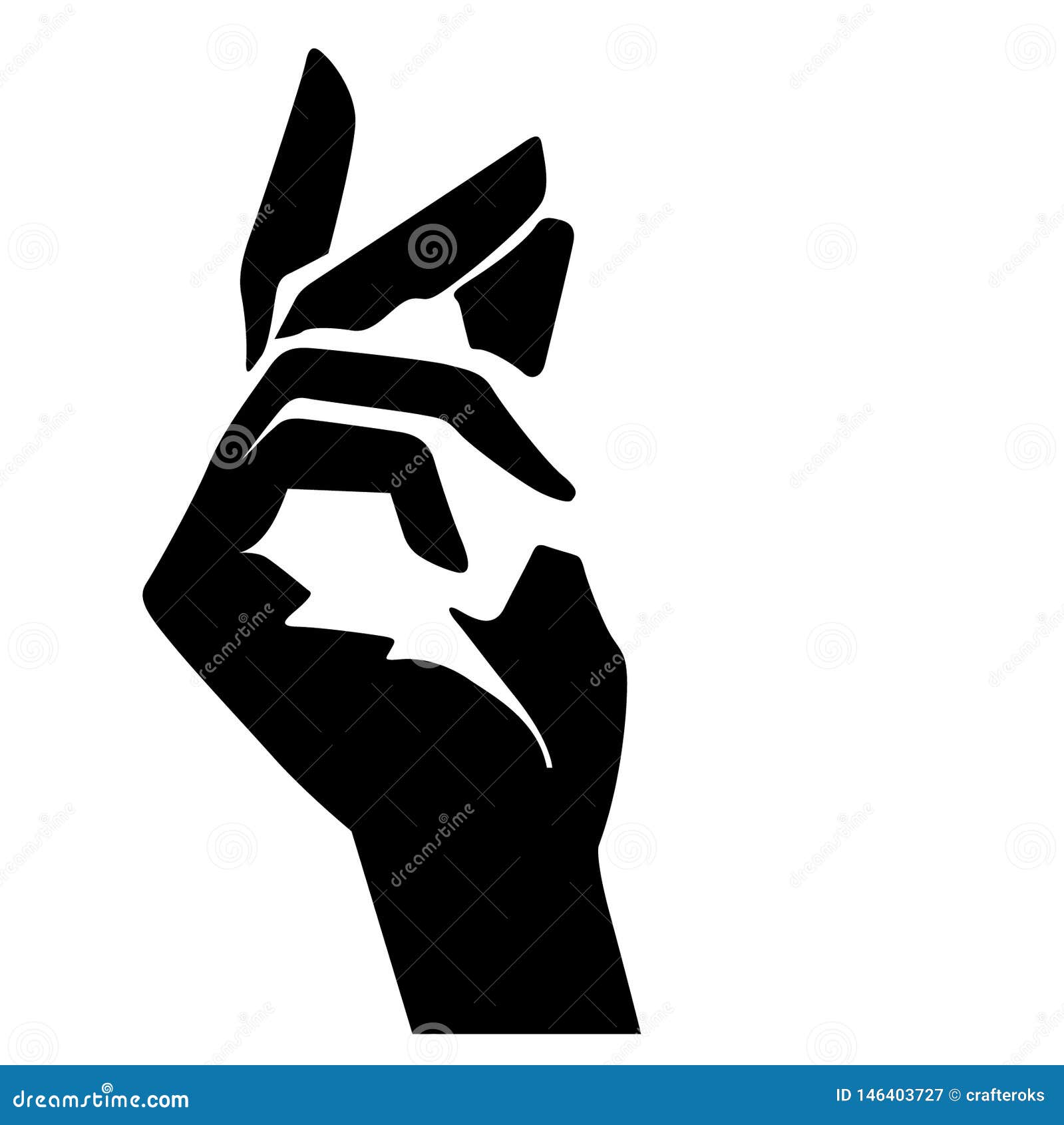 Finger Snap Icon In Comic Style Fingers Expression Vector Cartoon Illustration Pictogram Snap 