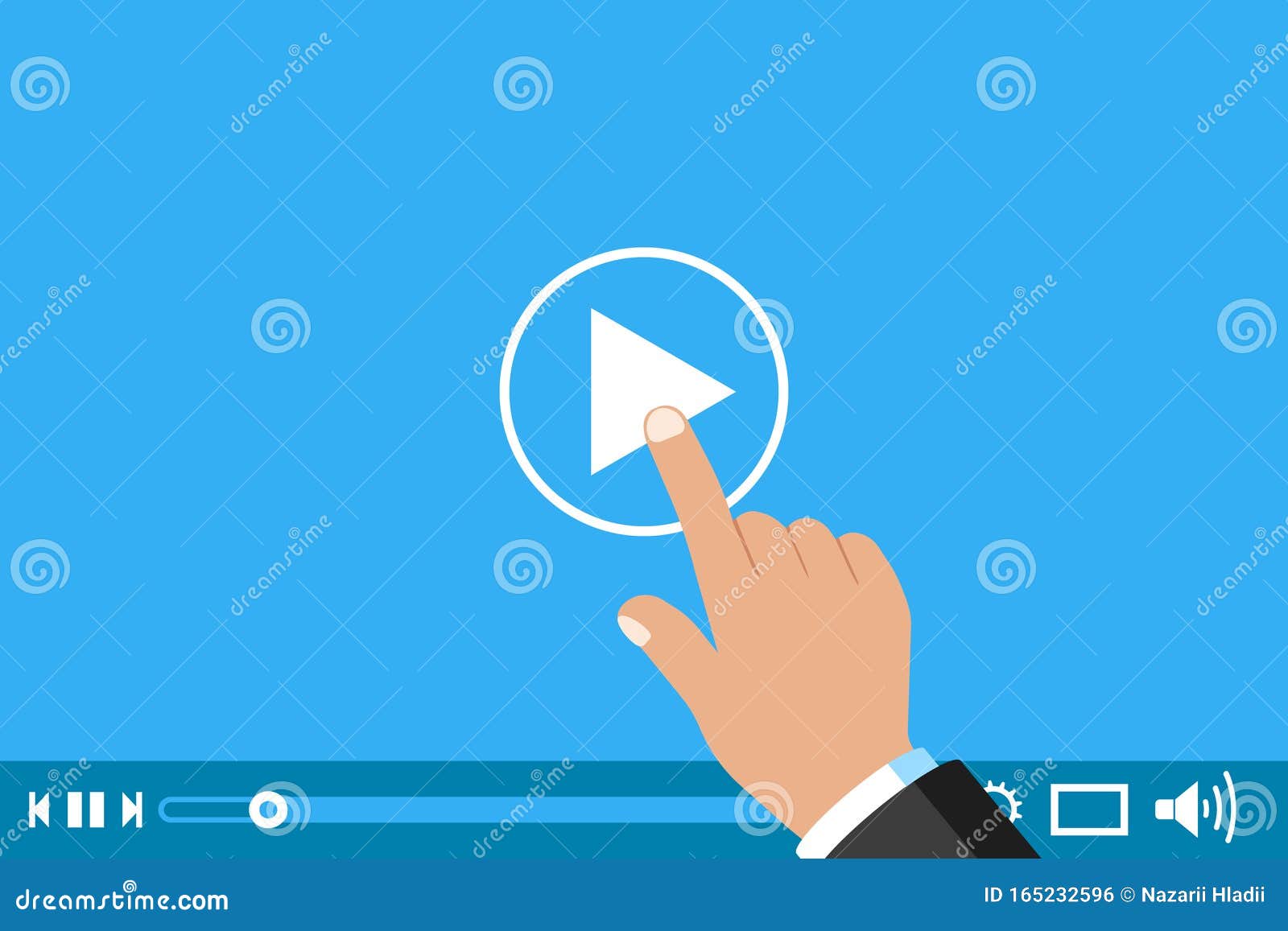 Press to play Stock Vector Images - Page 2 - Alamy