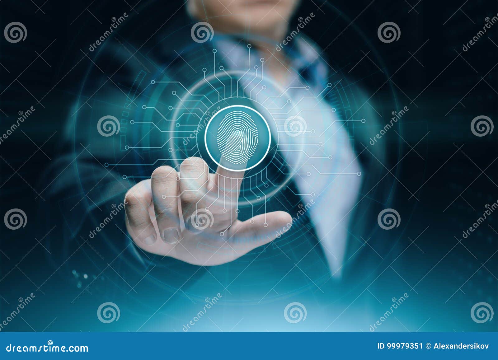 Fingerprint Scan Provides Security Access with Biometrics