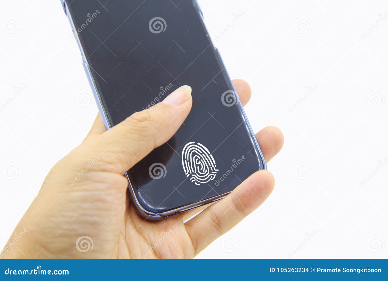 fingerprint on screen mobile