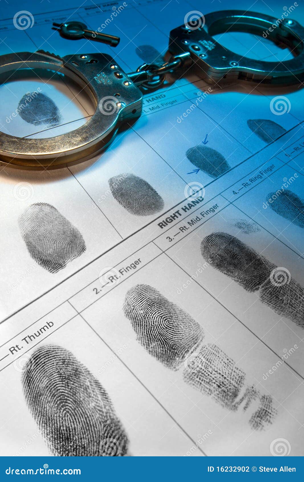 Fingerprints Law and Order Stock Photo Image of enforcement, unique