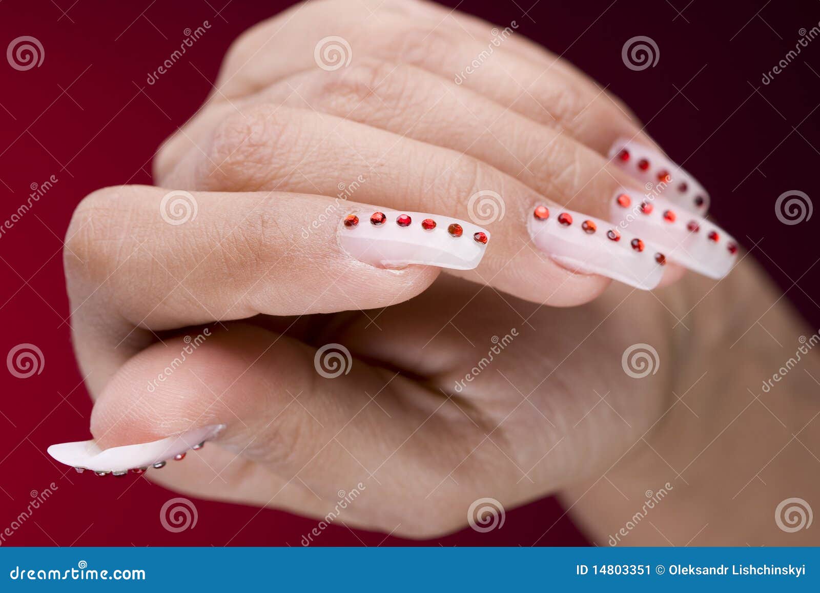 Fingers with Original Design Manicure Stock Image Image of cosmetics, care 14803351