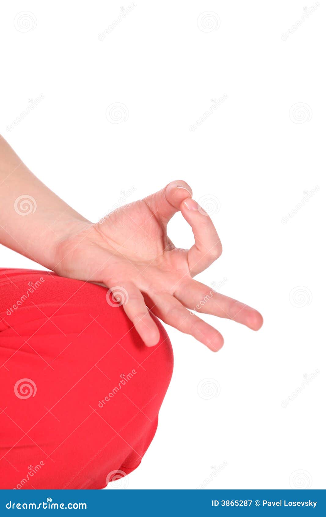 Fingers Position In Meditation Royalty Free Stock Photography Image
