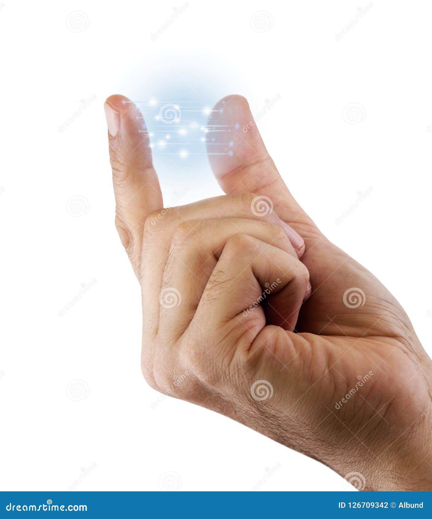 Fingertip Artificial Intelligence Stock Photo Image of humanoid