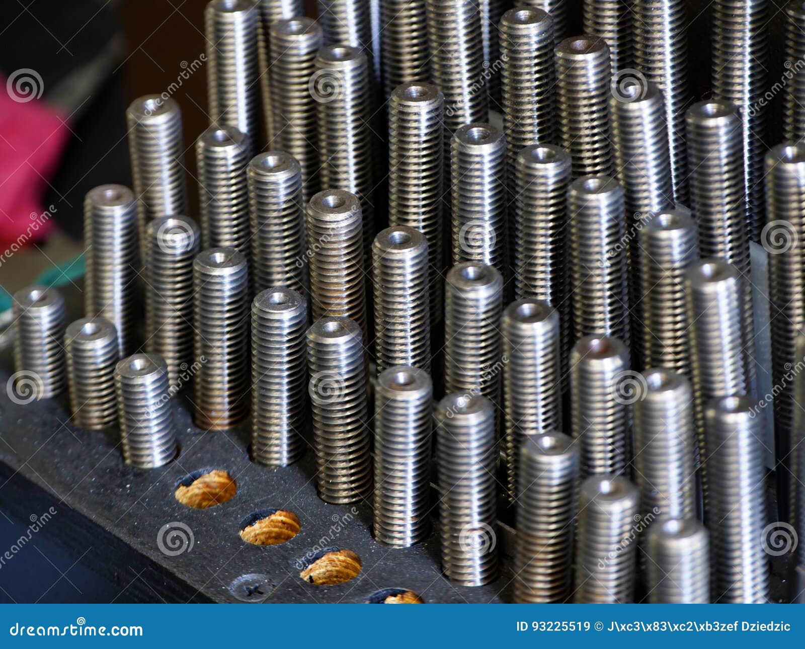 Finished metal products stock image. Image of rods, products 93225519