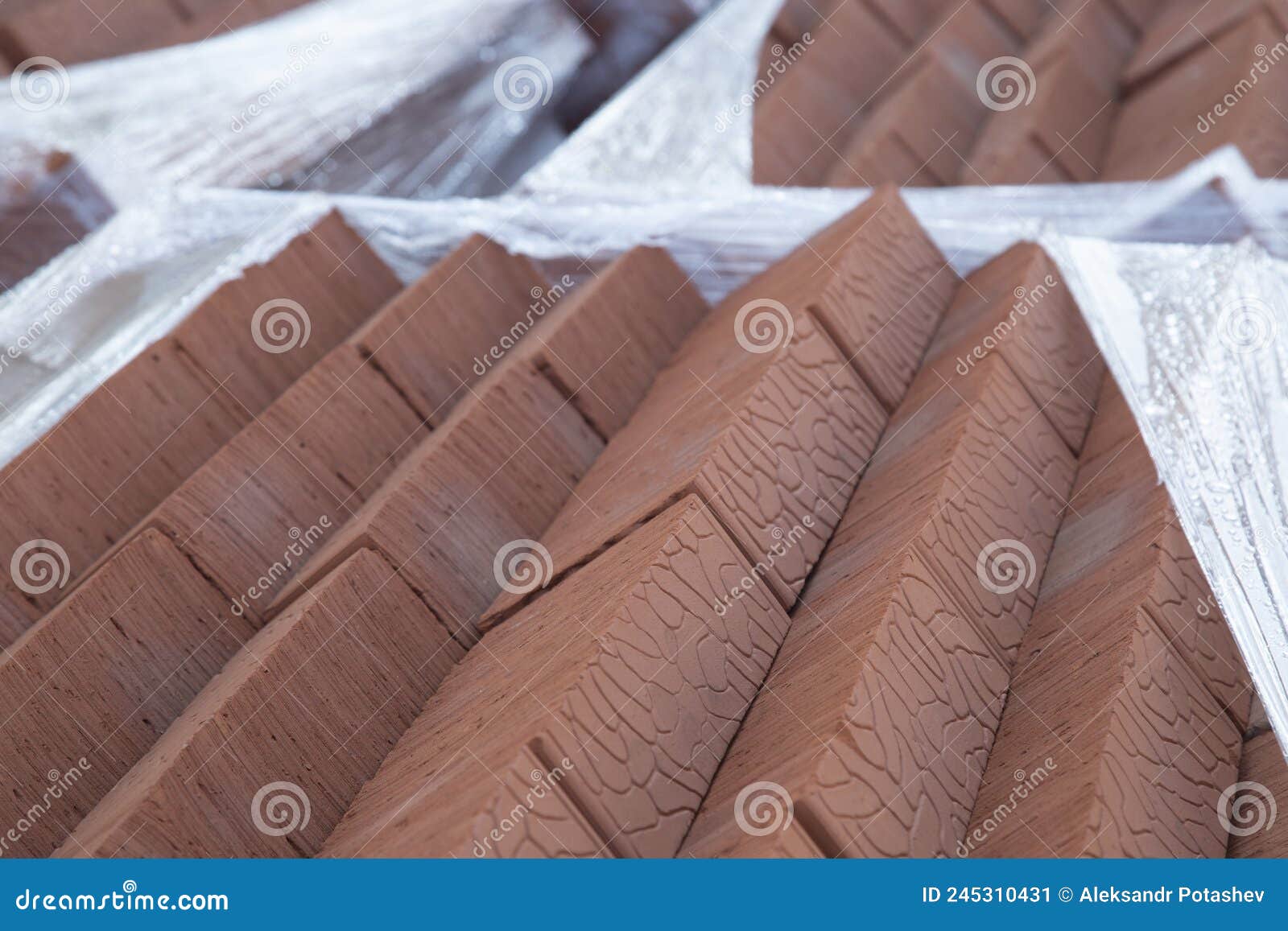 Finishing Brick.Building Material Stock Image Image of design, wall