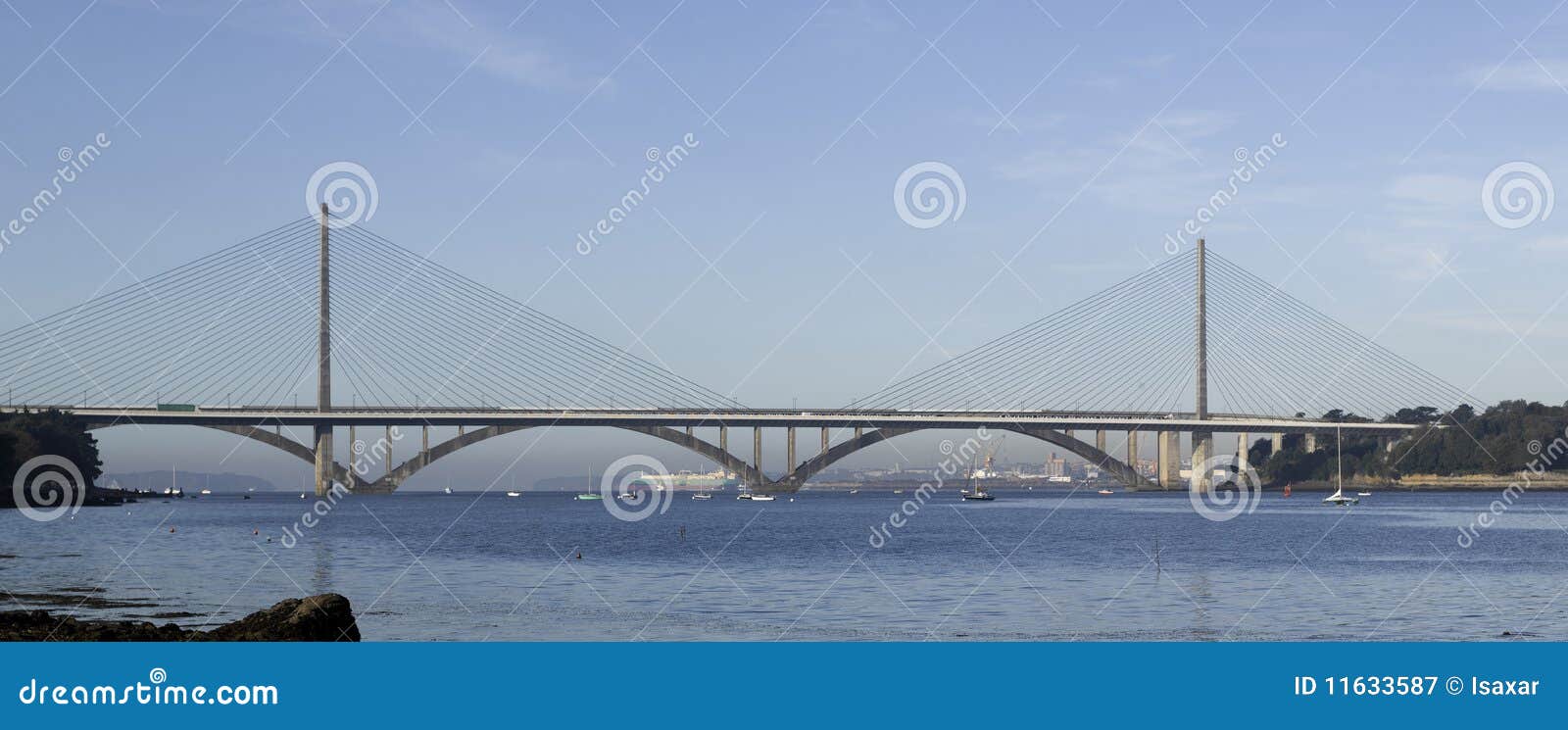 Finistere Brest View Of Plougastel Bridge Stock Image Image Of Plougastel Port Finistere Brest View Of Plougastel Bridge Stock Image Image Of Plougastel Port