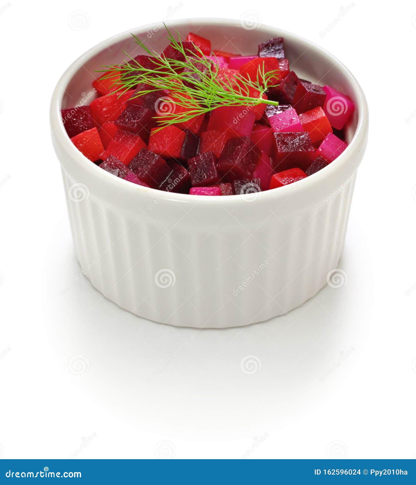 Finnish Christmas Beetroot Salad Stock Photo Image of isolated, dish