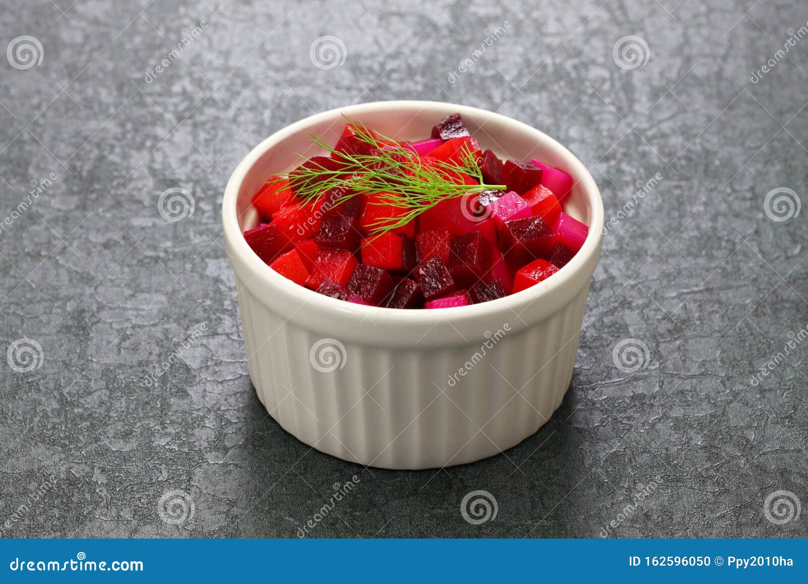 Finnish Christmas Beetroot Salad Stock Photo Image of