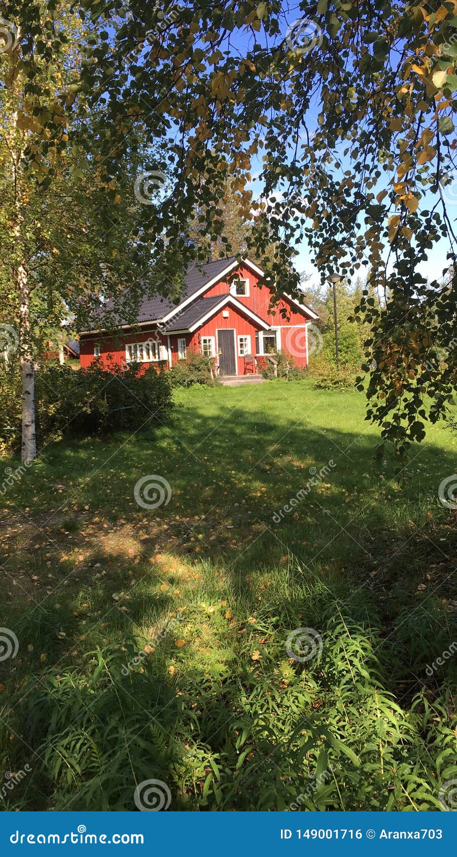 Finnish house stock photo. Image of finnish, house, forest 149001716