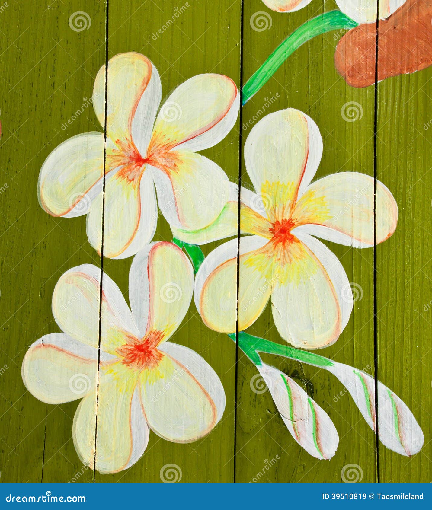 2 132 Fiore Dipinto Su Legno Foto Foto Stock Gratis E Royalty Free Da Dreamstime