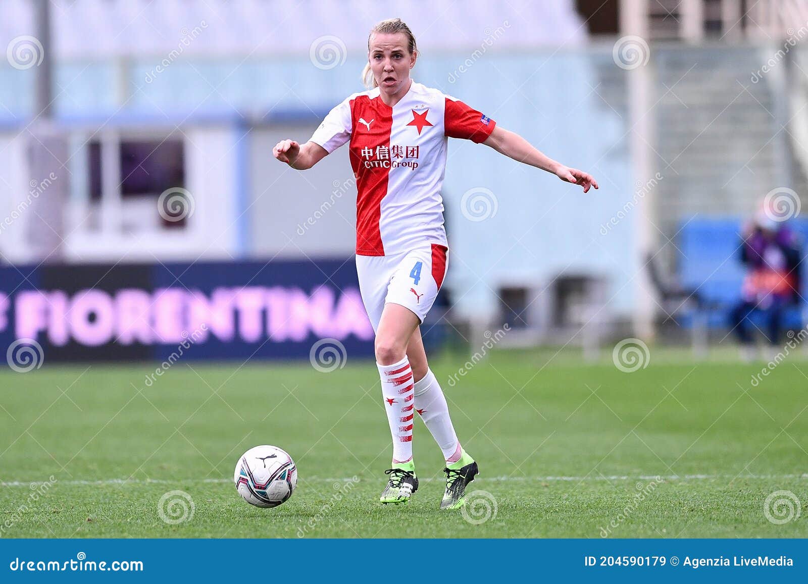 Fiorentina Femminile Players Editorial Stock Photo - Stock Image