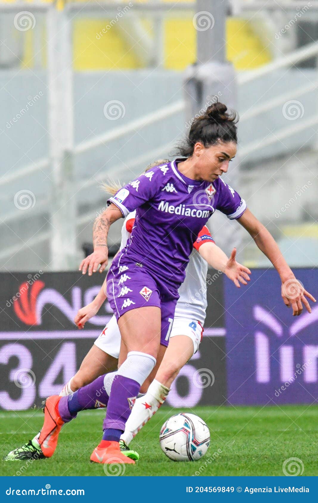 Martina Šurnovska (Slavia Praha) during Fiorentina Femminile vs Slavia  Praga, UEFA Champions League Women football matc - Photo .LM/Fabio  Fagiolini Stock Photo - Alamy