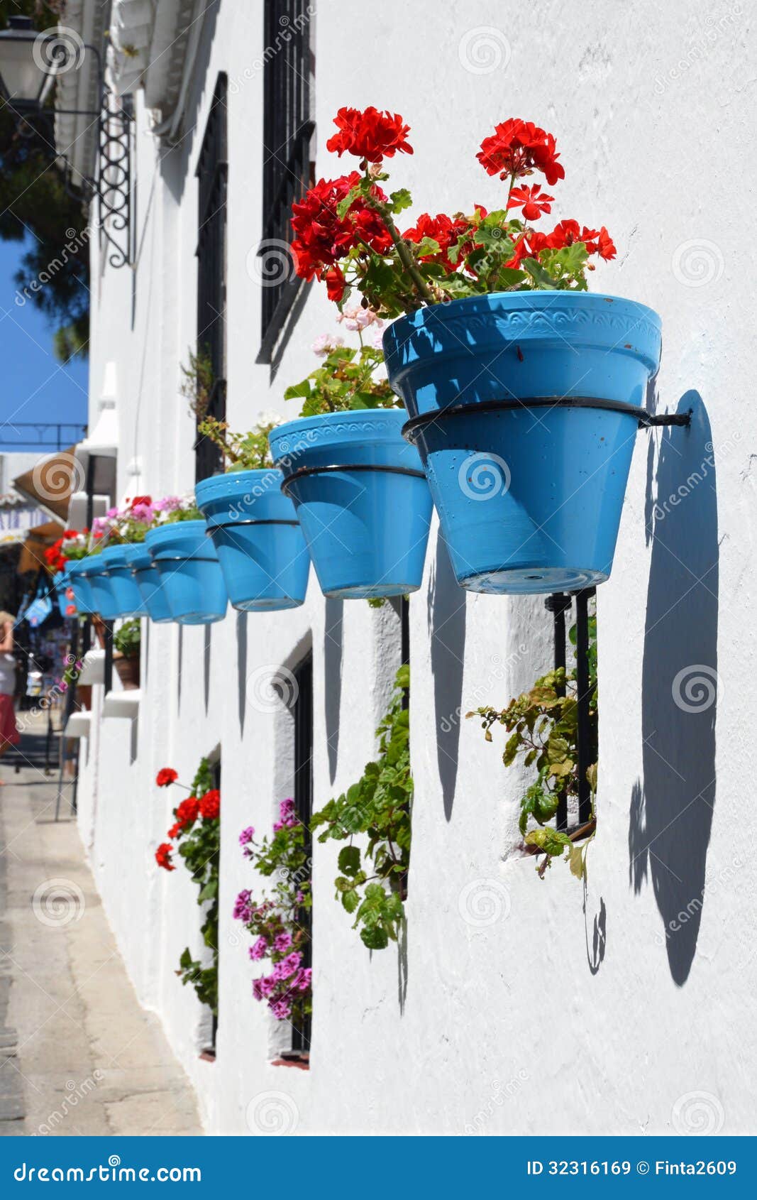 Vaso A Parete Plastica Marrone Muro Mezzaluna Fiori Piante Esterno - Foto 2