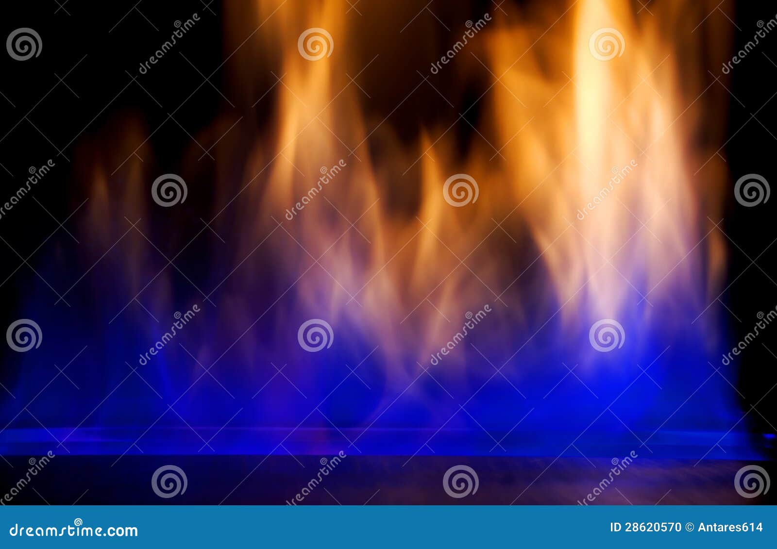 Fire stock photo. Image of fire, blue, burn, danger, energy 28620570