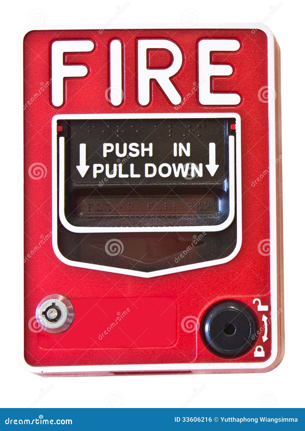 Fire alarm switch stock photo. Image of protect, alertness 33606216