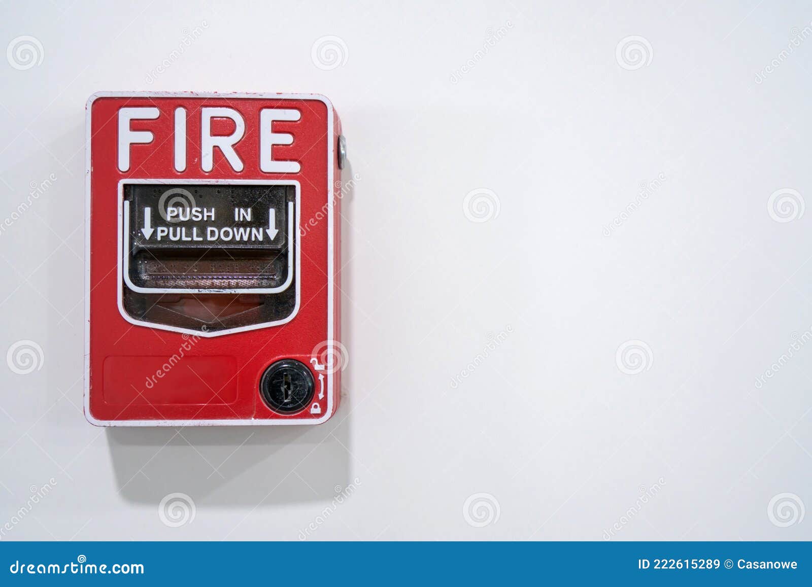 Fire Alarms On The Walls For Warning And Security System, Concept About