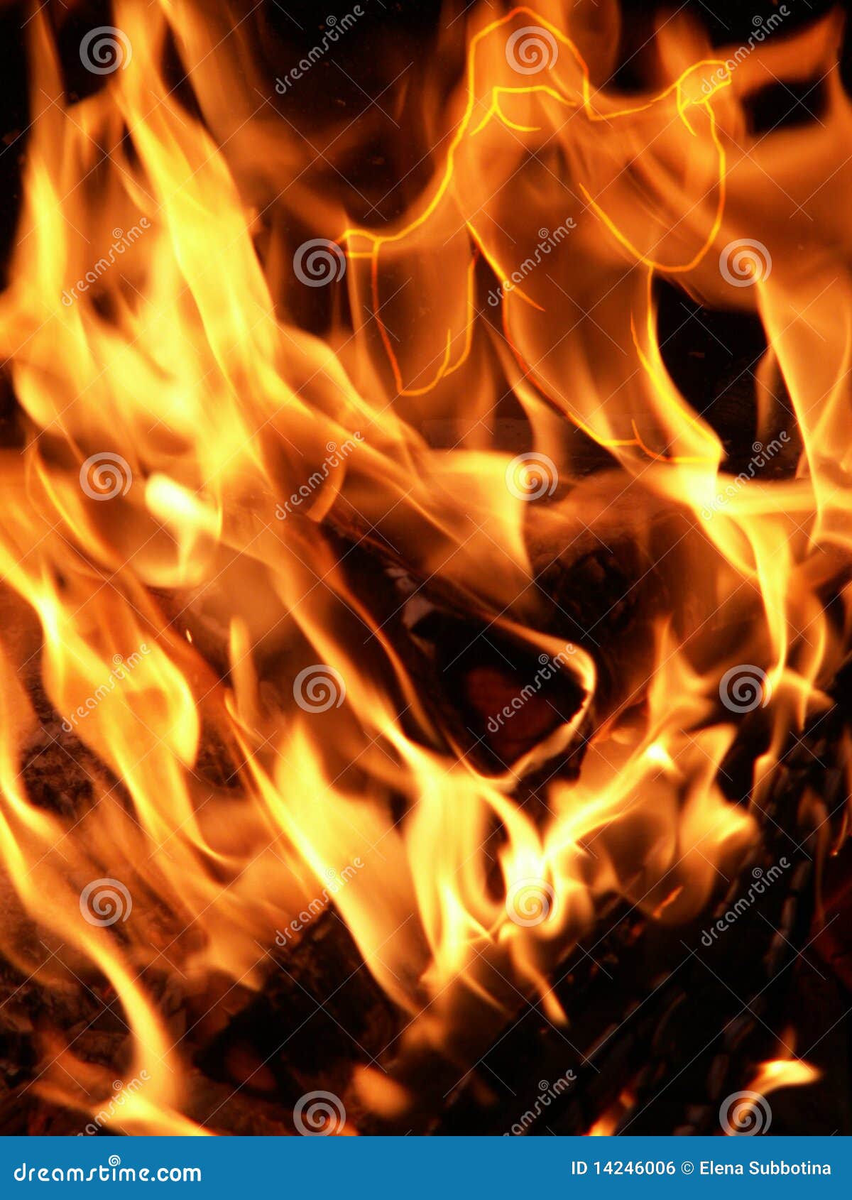 Fire angel stock illustration. Illustration of fire, light 14246006